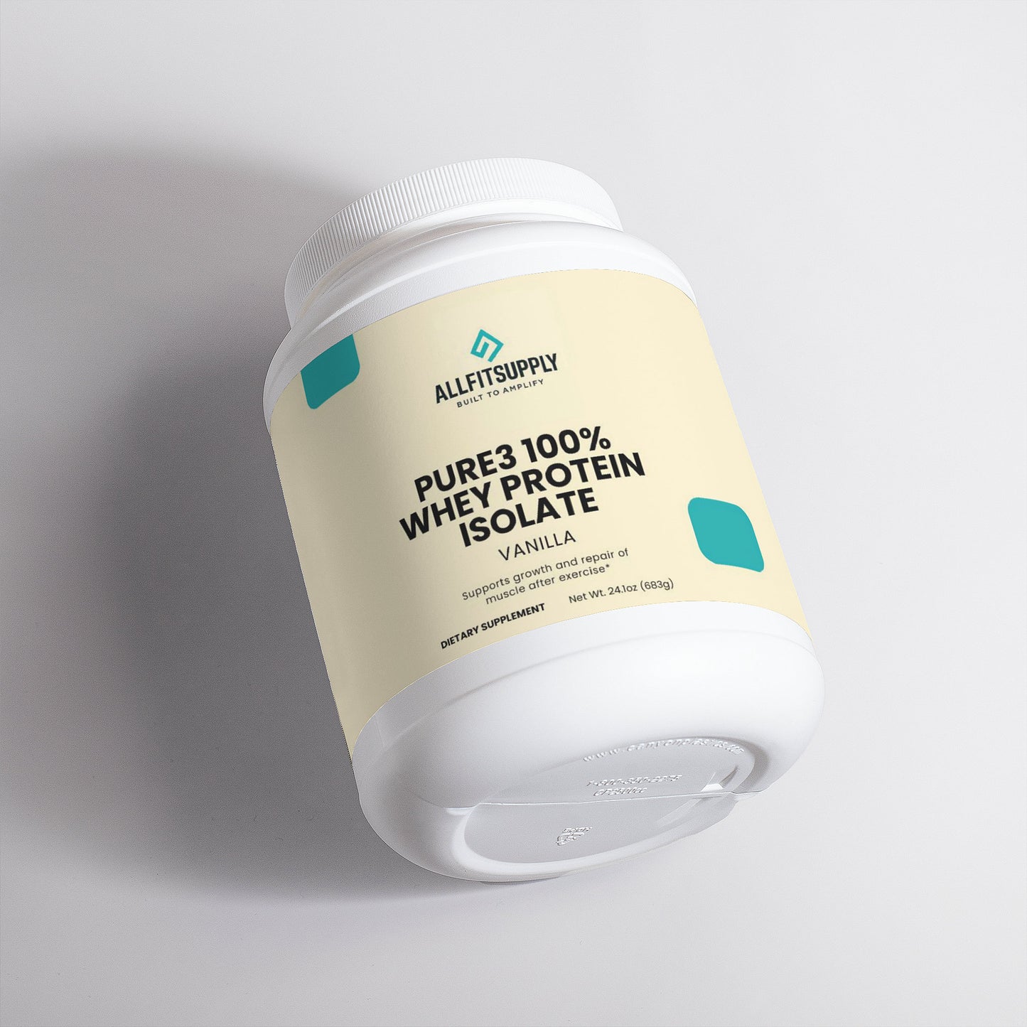 Pure3 100% Whey Protein Isolate (Vanilla)